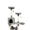 Gray 55" (140 cm) Small Cat Tree