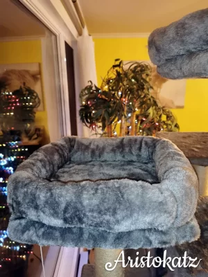 Coussin gris supplémentaire pour arbre à chat 72" (182 cm)